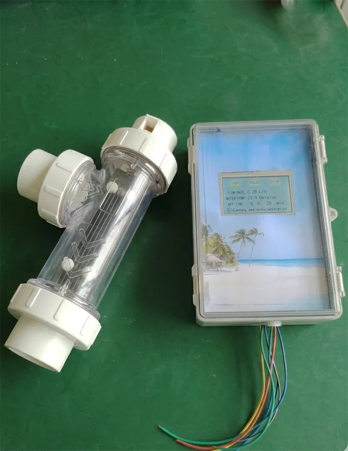 25g/h complete salt chlorinator system | residential salt water