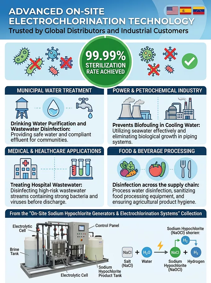 on site sodium hypochlorite generators | electrochlorination systems manufacturer