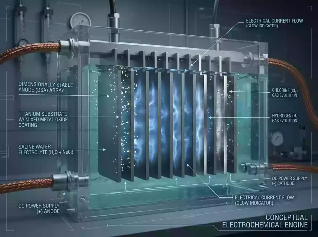 DSA electrochemical engine