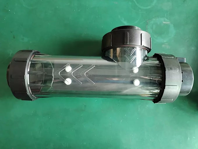 wholesale pool salt cell housings | clear injection molded vessels