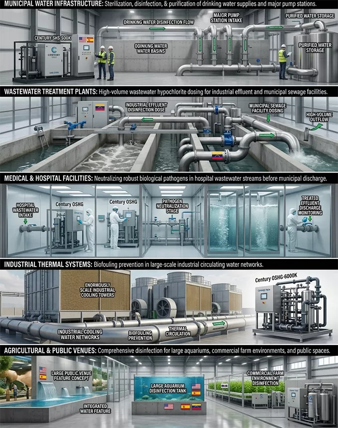 high concentration sodium hypochlorite generators | century