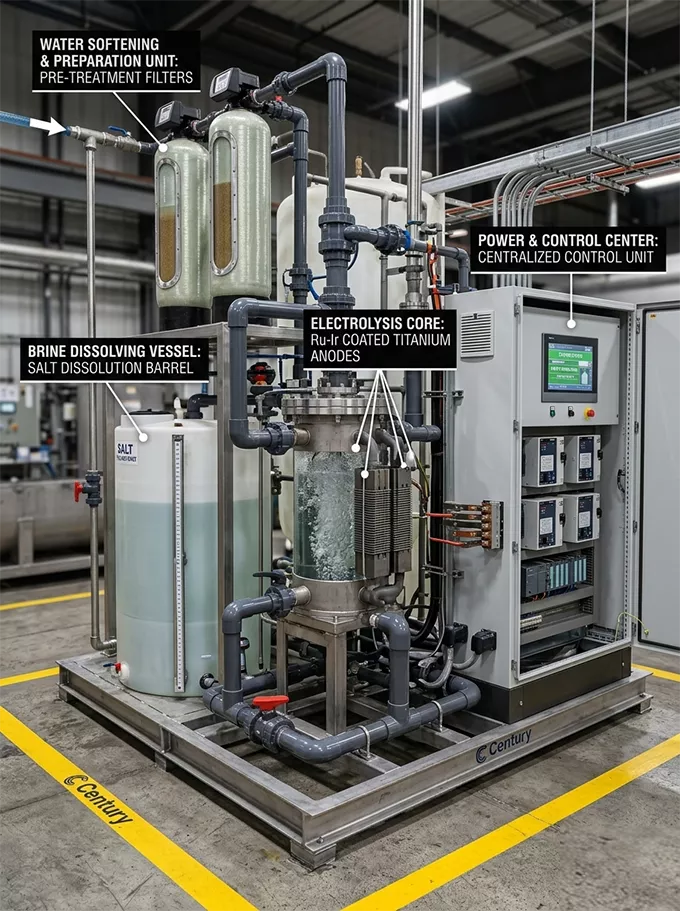 high concentration sodium hypochlorite generators | century