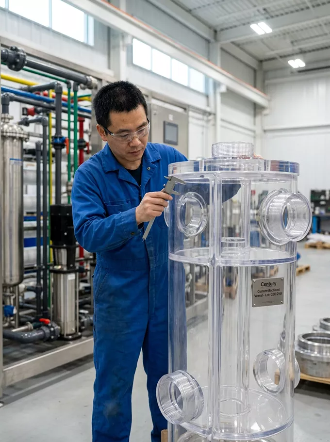 industrial electrolyser vessels & housings | pvc & acrylic chambers