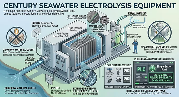 seawater electrolysis systems | marine electrochlorination