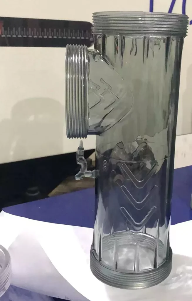 wholesale pool salt cell housings | clear injection molded vessels