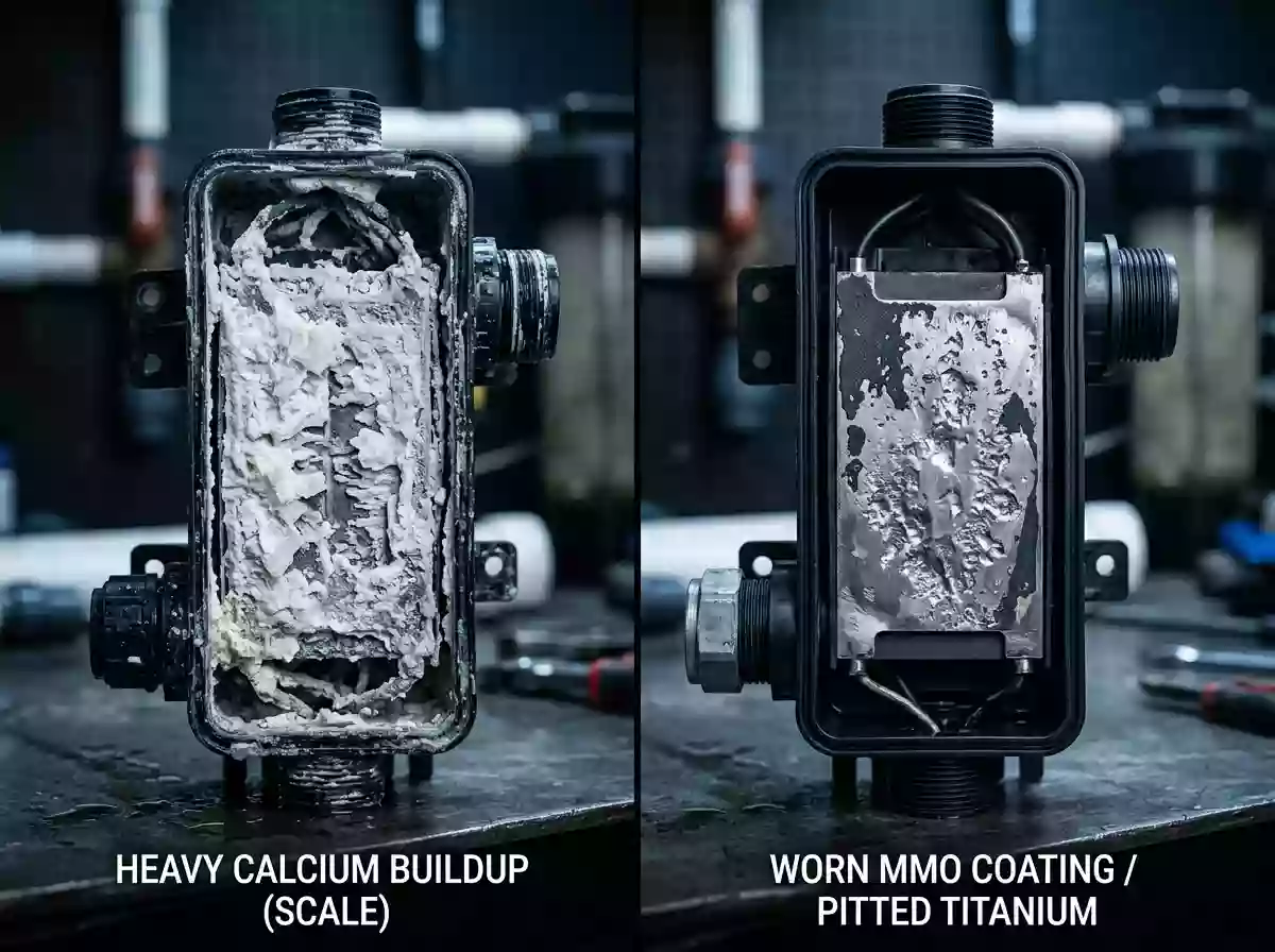 what does a dead salt cell look like