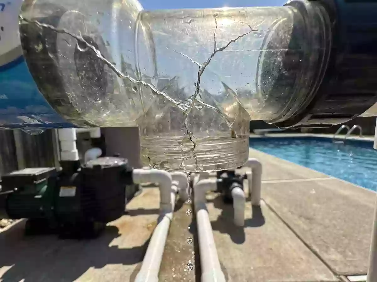 cracked salt cell housing pc acrylic fail uv exposure