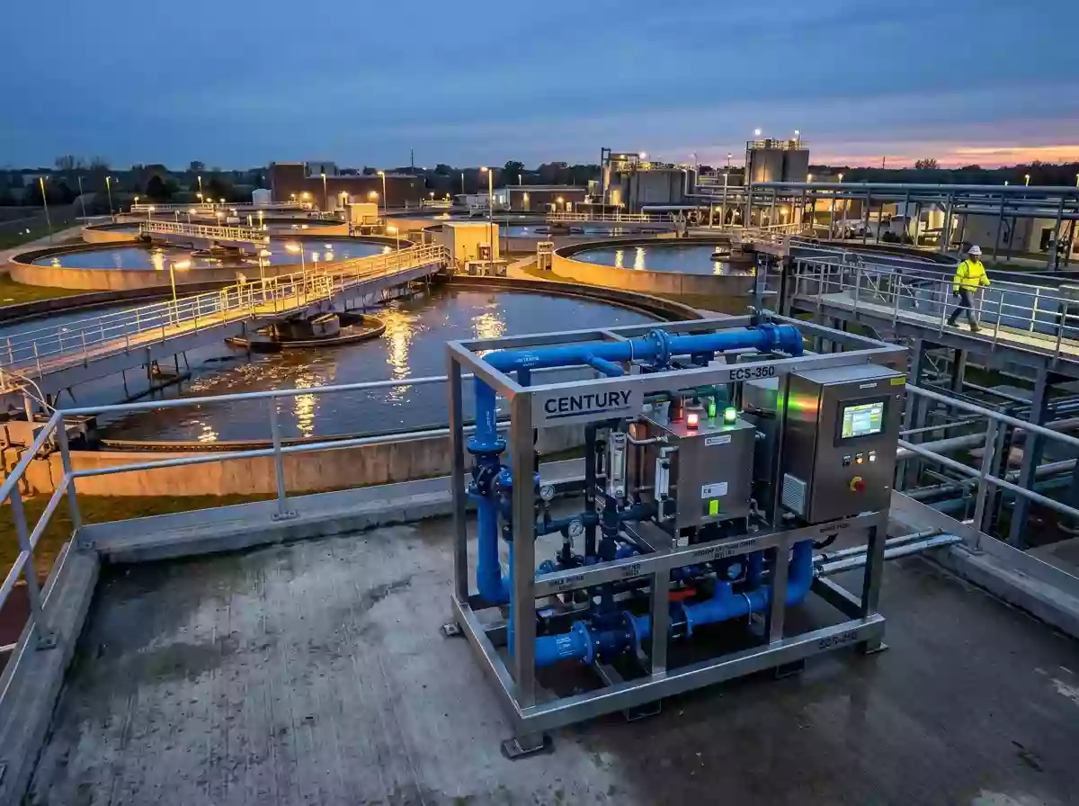 Industrial Wastewater Disinfection Electrochlorination