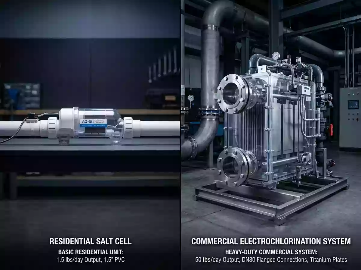 commercial vs residential salt cells tco