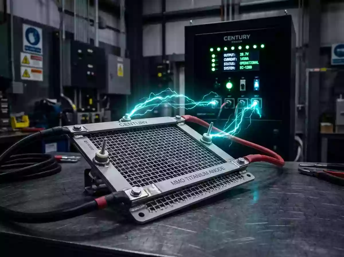 matching power supplies to mMO anodes